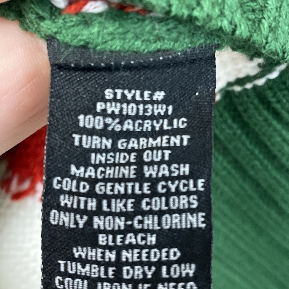 Sanctuary x Peanuts Women's XL Pullover Sweater Green a2231 - Picture 5 of 7